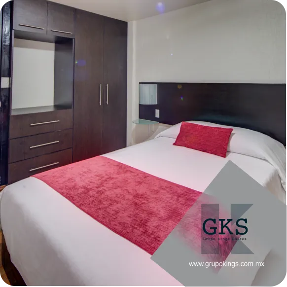 Sala 1 bed — Cityloft Chimborazo 537, Lomas CDMX