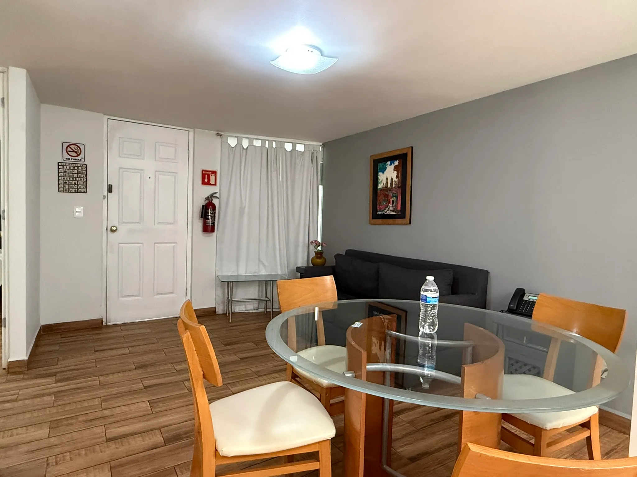 Sala-comedor 2 Recámaras — Cityloft Duraznos 78, CDMX
